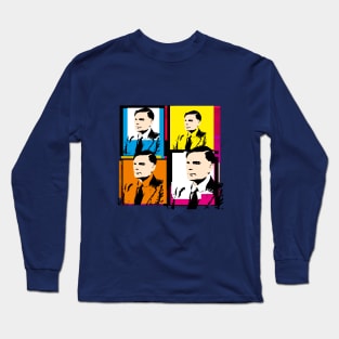 ALAN TURING - Enigma code-breaker, mathematician, computer scientist, logician, cryptanalyst, philosopher, and theoretical biologist Long Sleeve T-Shirt